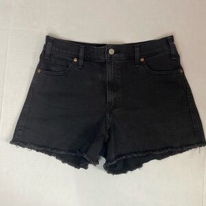 Levi's Black Jean Shorts
